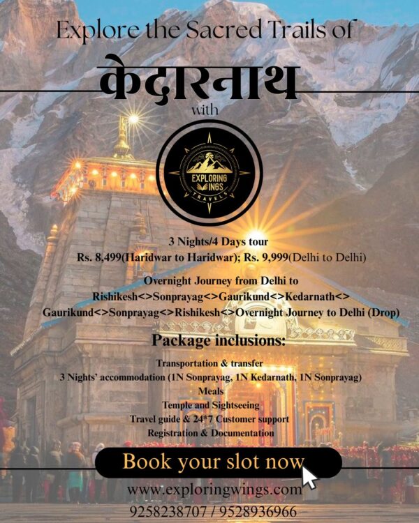 Kedarnath Yatra ex delhi